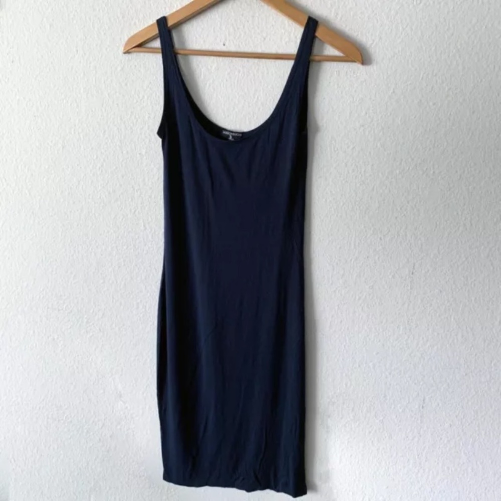 Sleeveless Tank Shirt Dress Stretch Casual Bodycon